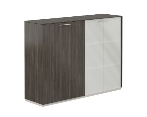 Шкаф средний матовое стекло Атлас | Atlas