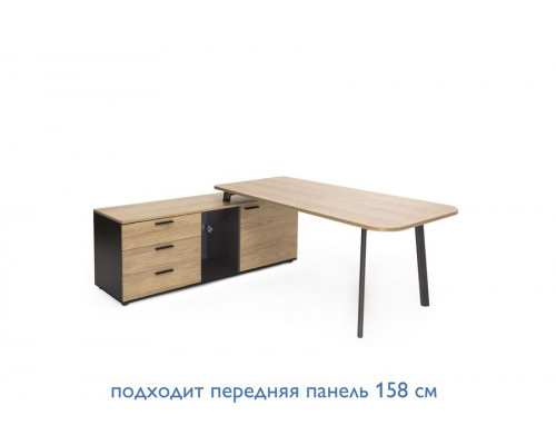 Стол на опорной тумбе L178см Флекс | Flex