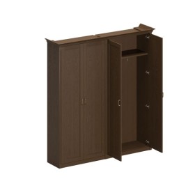 Шкаф комбинированный высокий (для одежды широкий + для документов с закрытыми дверями) 204 Perseo