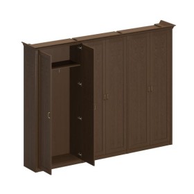 Шкаф комбинированный высокий (2 для документов + 1 для одежды широкий) 299 Perseo