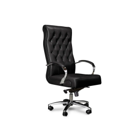 Кресло руководителя Берн Chrome (хромированная крестовина)