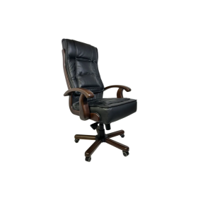 Кресло руководителя Локарно (деревянная крестовина)