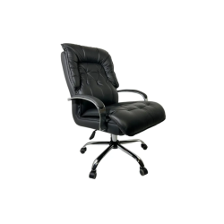 Кресло руководителя Сенат Chrome (хромированная крестовина)