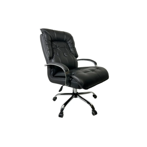 Кресло руководителя Сенат Chrome (хромированная крестовина)