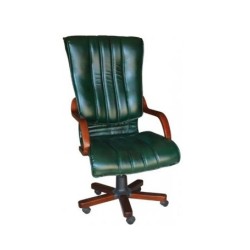 Кресло руководителя Скиф (деревянная крестовина)