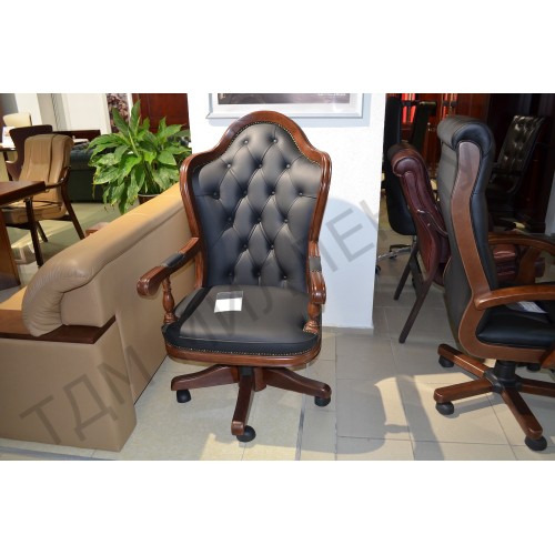 Кресло руководителя Микеланджело MD-9912 (натуральная кожа)