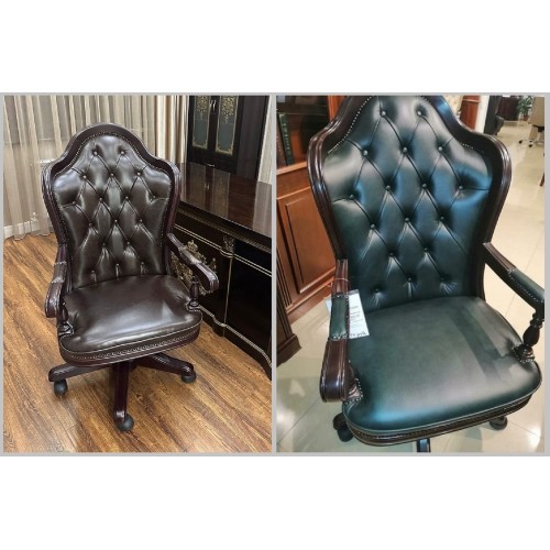 Кресло руководителя Микеланджело MD-9912 (натуральная кожа)