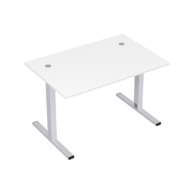 Стол рабочий на металлокаркасе с кабель-каналом Стиль