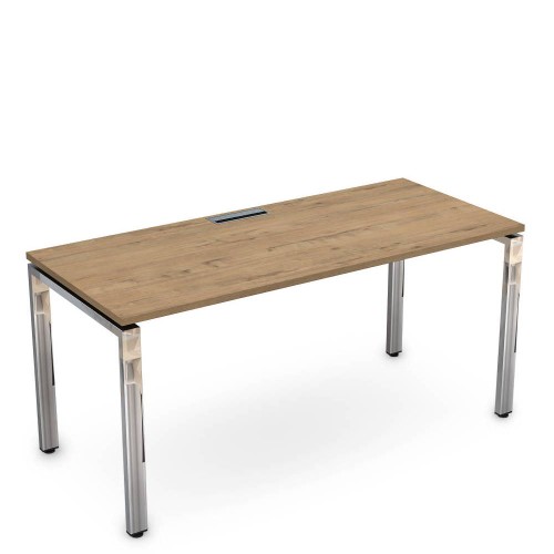 Стол руководителя на металлокаркасе Gloss line