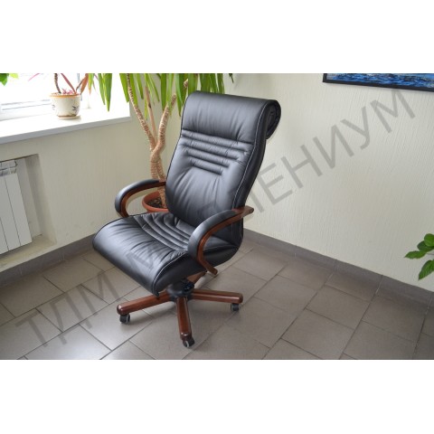 Кресло руководителя Basel A всегда на складе в цветах кожи: (черный,зеленый,коричневый,бежевый)