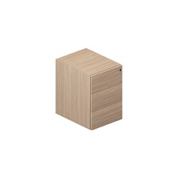 Модуль с 3-мя ящиками для опорной сервисной тумбы, push-to-open, 43х58х56см Норман | Norman