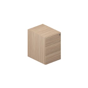 Модуль с 3-мя ящиками для опорной сервисной тумбы, push-to-open, 43х58х56см Норман | Norman