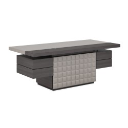 Стол руководителя с кожаной панелью Antey AN107