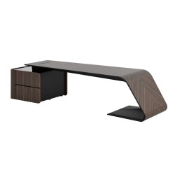 Стол письменный Bugatti BJD-2609W-L 2,66м. левый без передней панели