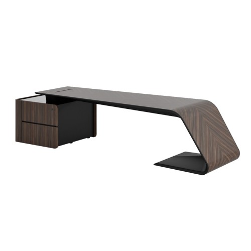 Стол письменный Bugatti BJD-2609W-L 2,66м. левый без передней панели