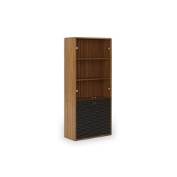 Шкаф с решетчатыми дверями DAO Walnut DA9020A