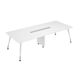 Стол для переговоров (на 6 опорах) (складская) Emporio ЕМР521.HGW