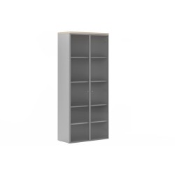 Шкаф большие алюминиевые двери Flash FLS332