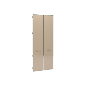 Двери большие стеклянные в алюминиевой раме (складская) Genesis JNS503.G