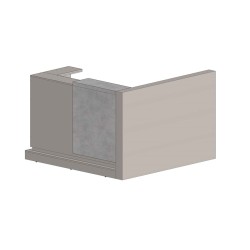 Стойка ресепшн левая (под заказ) Genesis JN901SX