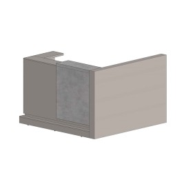 Стойка ресепшн правая (под заказ) Genesis JN901DX