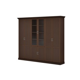 Композиция 2 гардероба +1 шкаф комбинированный 2821 Inter DM