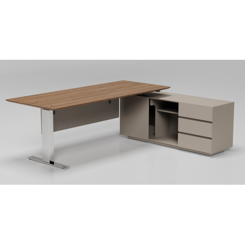 Письменный стол с правой тумбой (с функцией подъема) Winter
