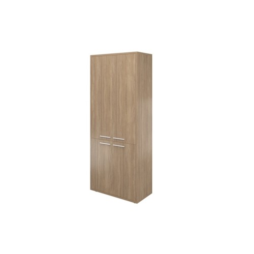 Шкаф высокий закрытый 4 двери 80 Дублин