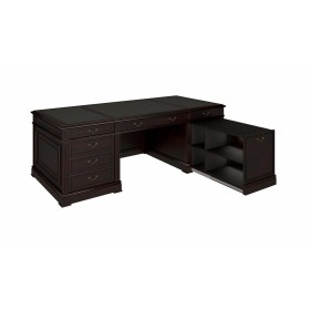 Стол рабочий для руководителя с выдвижной тумбой  от кабинета руководителя Мономах (МХ -ст 2200)