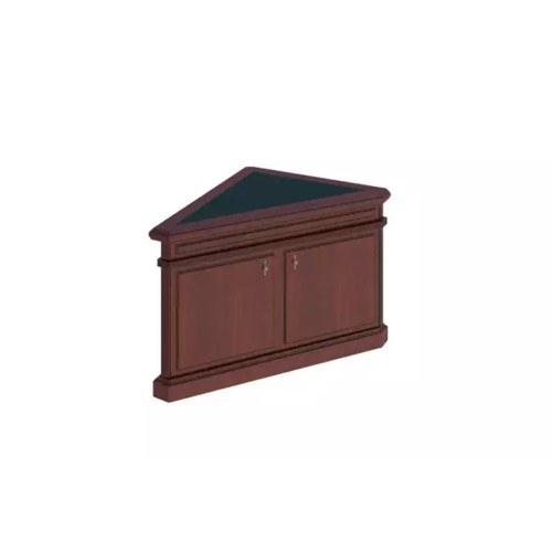 Угловой элемент левый с кож. вставкой 80 Preston