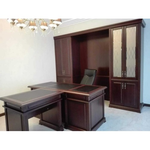 Кабинет руководителя Preston (натуральный массив и шпон) офисная мебель премиум класса