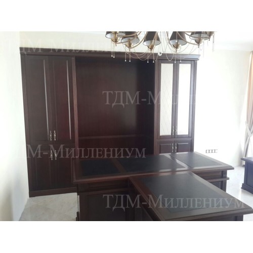 Кабинет руководителя Preston (натуральный массив и шпон) офисная мебель премиум класса