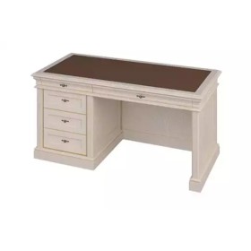 Стол рабочий одно-тумбовый левый 180 Ришар Светлый Ясень