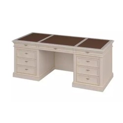 Стол рабочий двух-тумбовый 220 Ришар Светлый Ясень