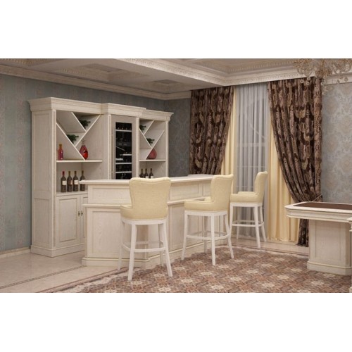 Кабинет руководителя Ришар (массив и шпон светлого ясеня) офисная мебель премиум класса