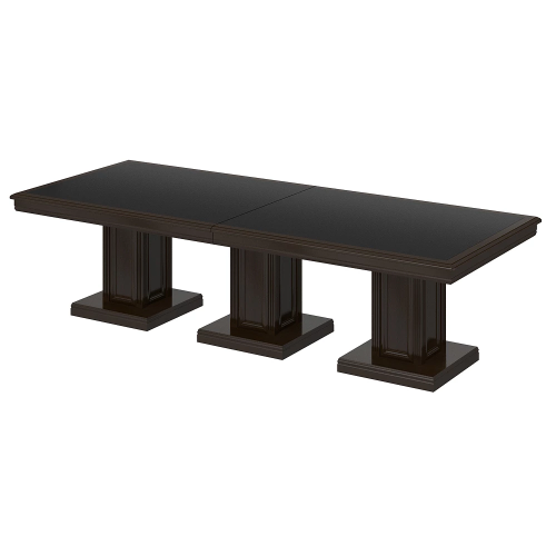 Стол для переговоров модульный с кожаной вставкой 300 Версаль