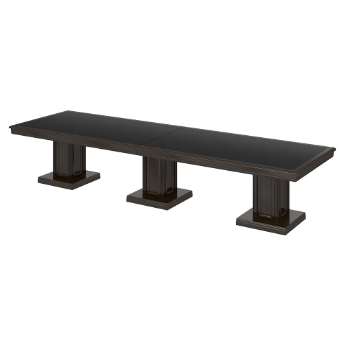 Стол для переговоров модульный с кожаной вставкой 400 Версаль