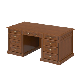 Стол руководителя с передней панелью 205 Версаль