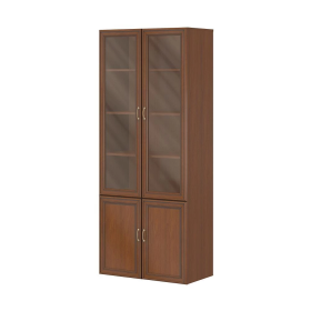 Шкаф высокий со стеклом 90 Версаль