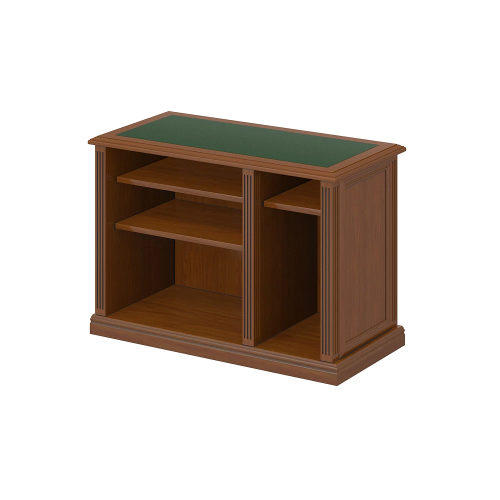 Стол компьютерный с кожаной вставкой 110 Версаль