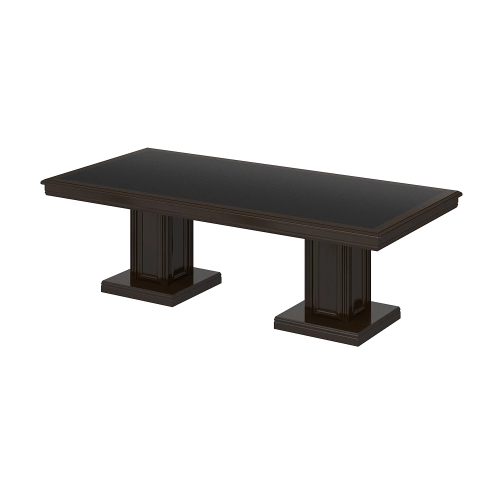 Стол для переговоров с кожаной вставкой 240 Версаль