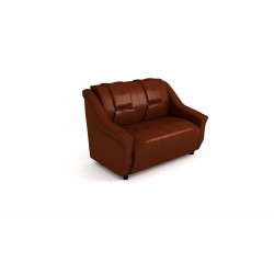 Офисный двухместный диван Альфа 2 