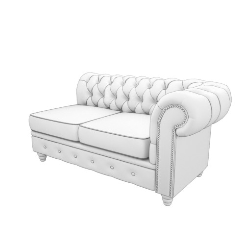 Модуль двухместный с правым подлокотником Альфа Честер 2 