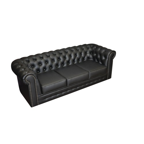 Офисный трехместный диван с механизмом Альфа Честер 3