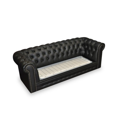 Офисный трехместный диван с механизмом Альфа Честер 3