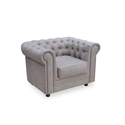 Офисный одноместный диван Альфа Честер 1