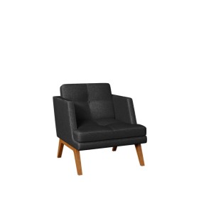 Офисный одноместный диван с низкой спинкой Диктатор 1