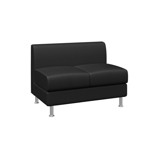 Офисный двухместный диван без подлокотников Домино 2 