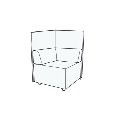 Модуль угловой Гамма Купе У90К 