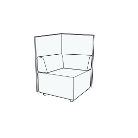 Модуль угловой Гамма Купе У90К 